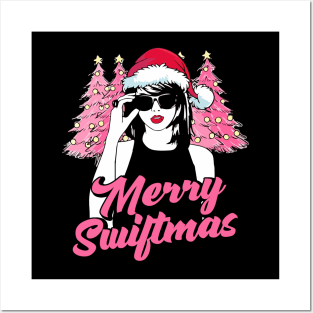 Funny Christmas Merry Swiftmas Taylor's Christmas Posters and Art